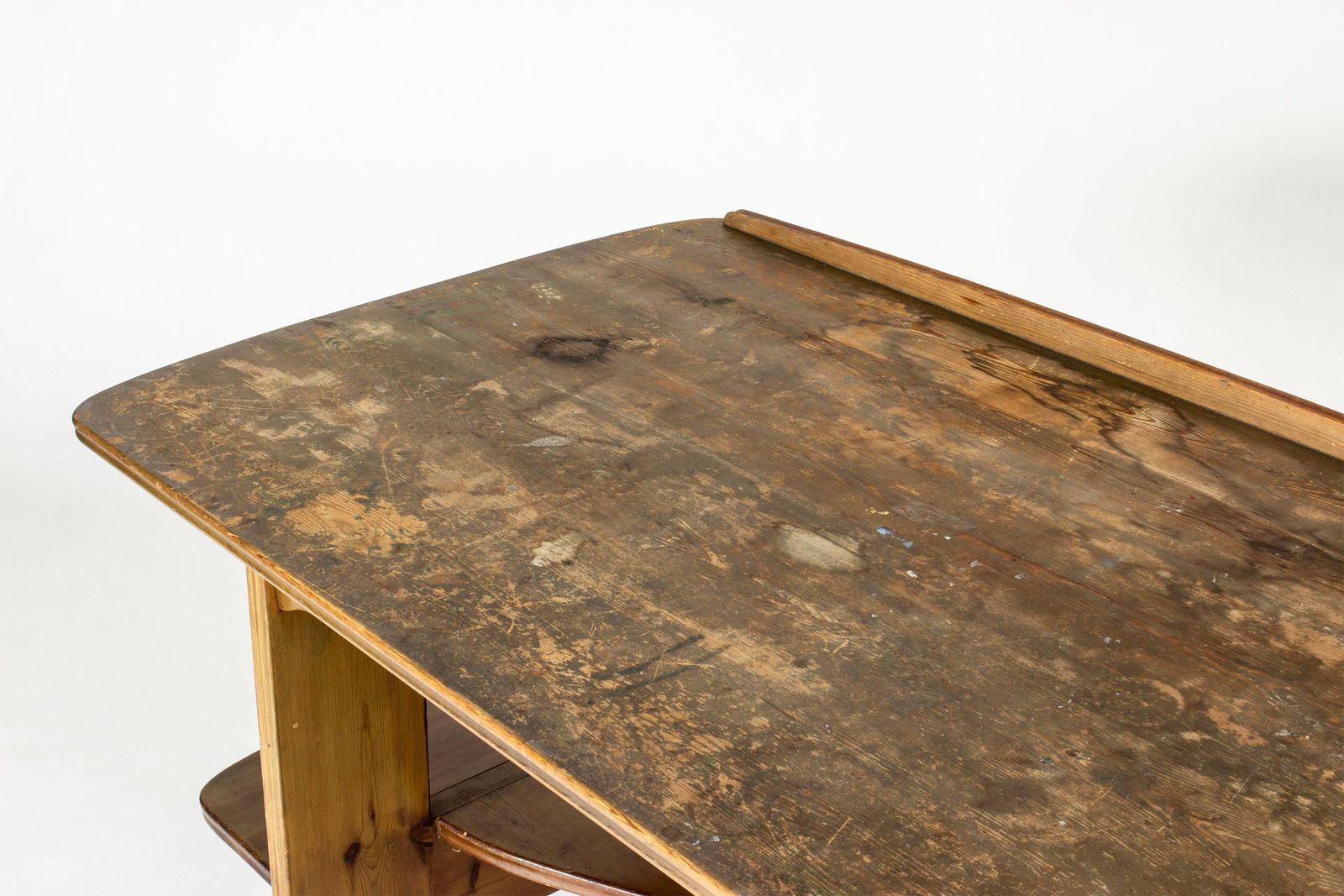 photo furniture Art Nouveau Pine Desk By Carl Westman, Sweden, 1910s