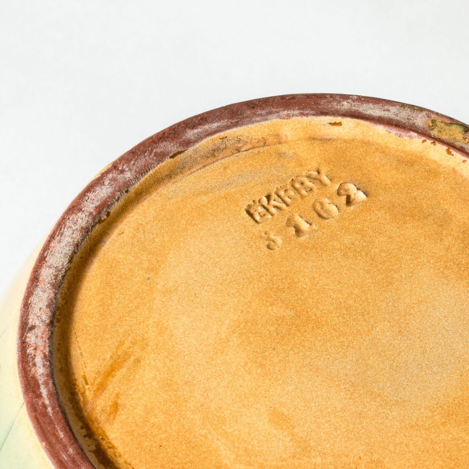 Midcentury Stoneware Vaas van Anna Lisa Thomson, Uppsala Ekeby, Zweden, 1937 photo vintage
