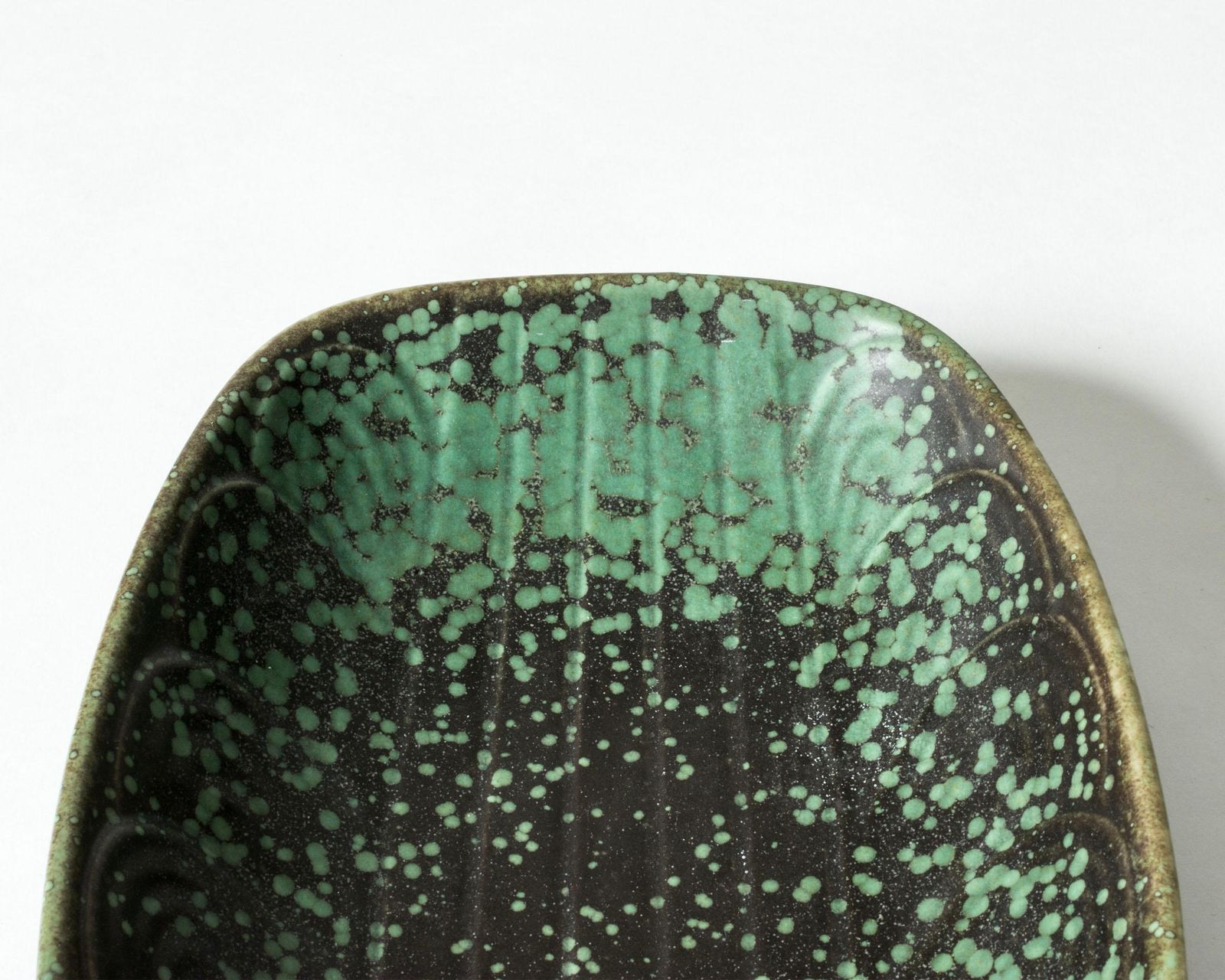 Mid-century stoneware schaal van Gunnar Nylund voor Rörstrand, Zweden, jaren 1940 photo for sale