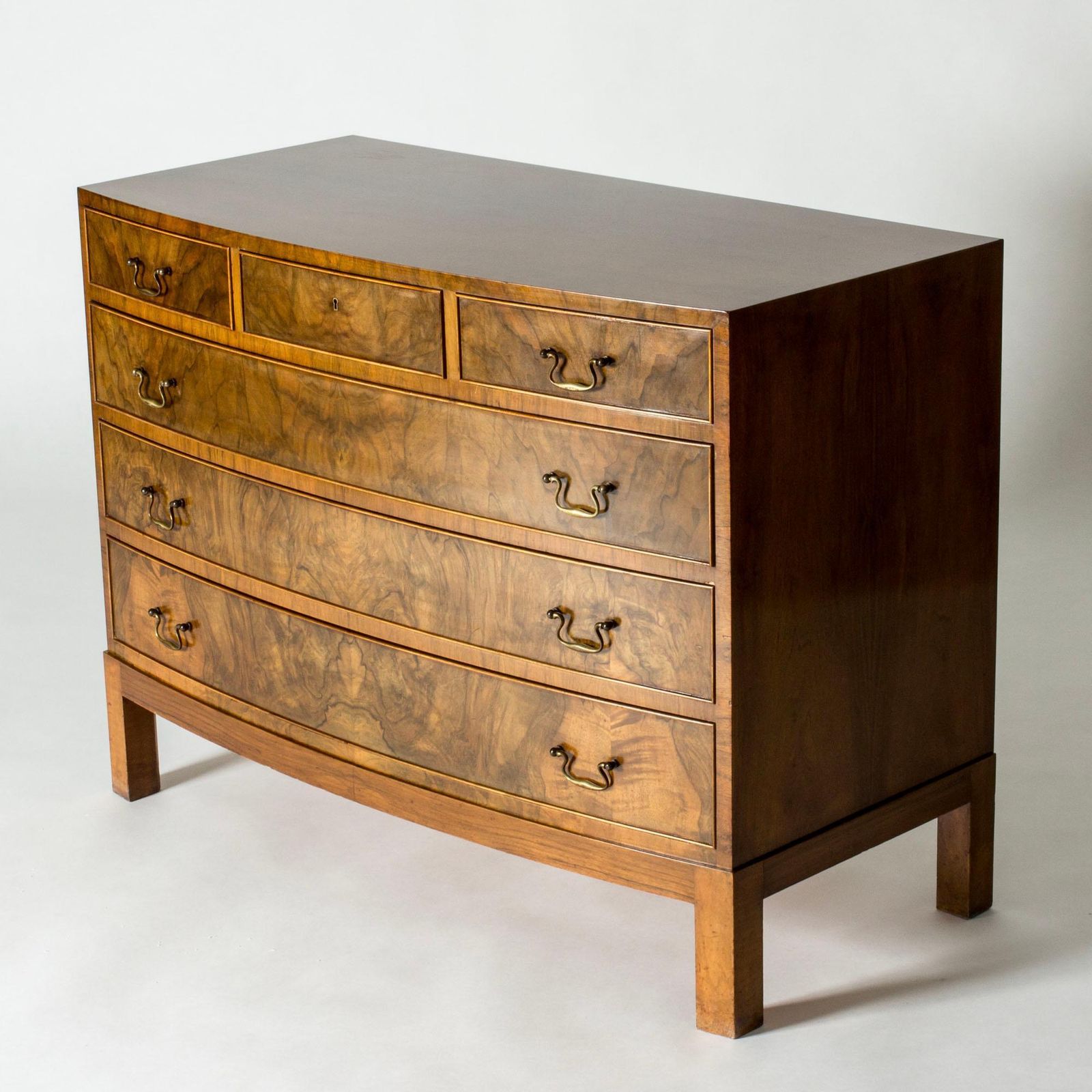 Midcentury Chest Of Drawers By Ole Wanscher, A. J. Iversen, Denmark, 1940s photo 9818.0