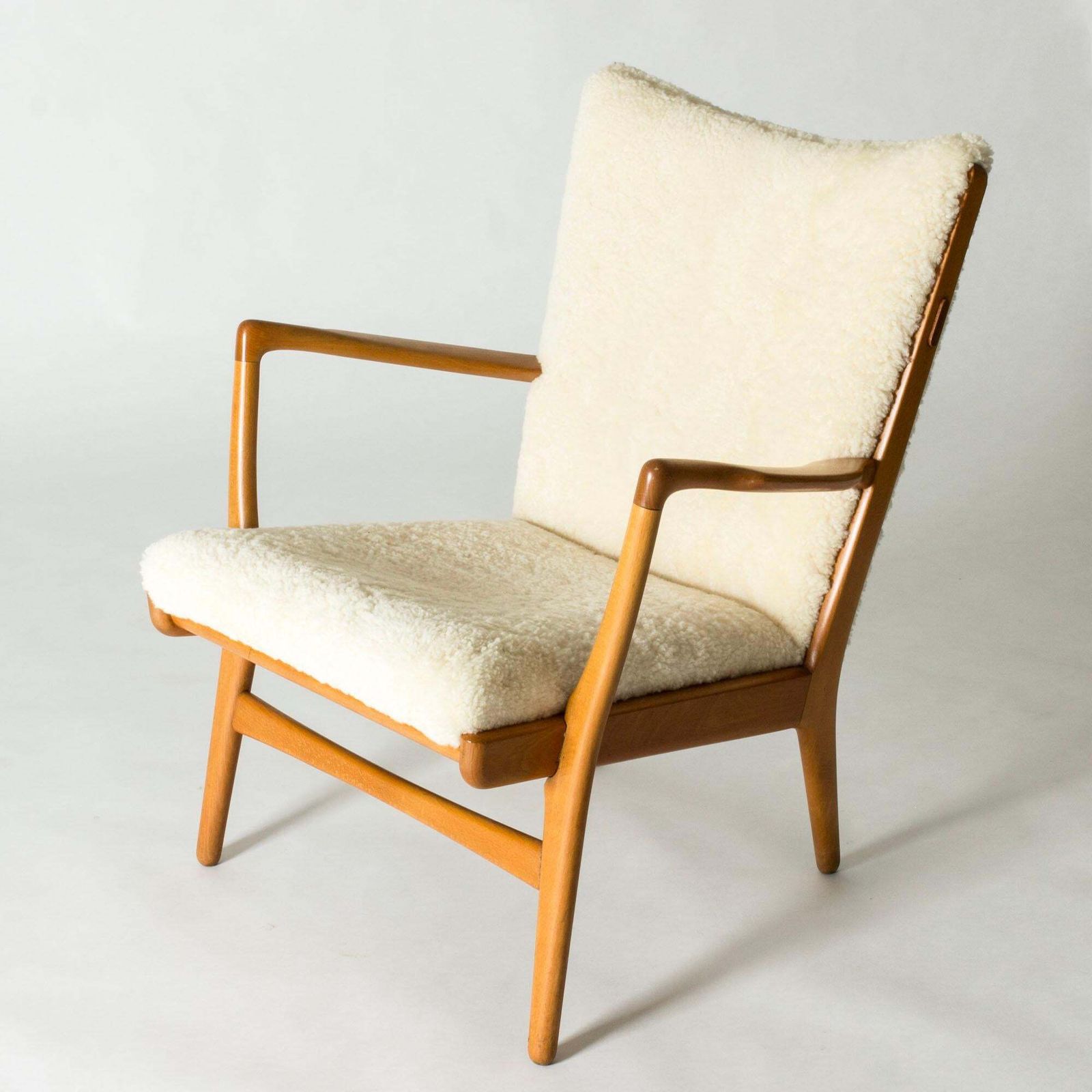 Pair Of “Ap 16” Lounge Chairs By Hans J. Wegner, Denmark, 1960s photo for sale