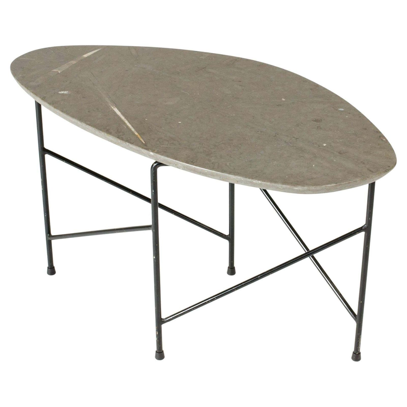 Mid-Century Modernist bijzettafel van Sven Sahlberg, Fröseke, Zweden, jaren 1950