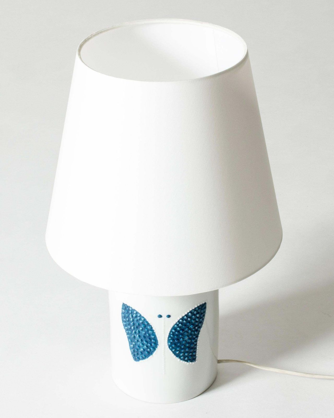 Lampe de table en grès mid-century scandinave, par Sylvia Leuchovius, Suède, années 1960 photo for sale