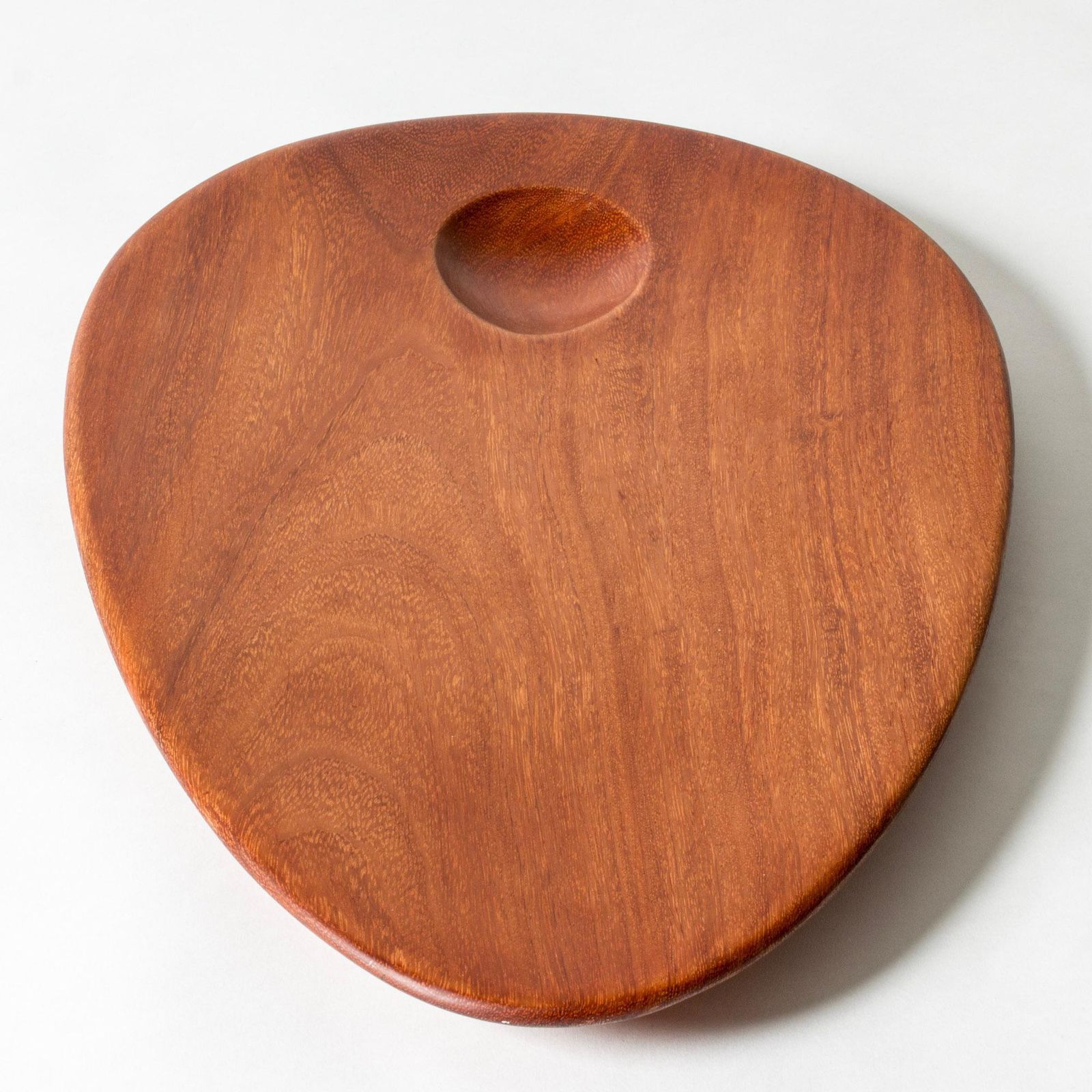 Plateau mid-century modern en bois par Sakari Pykälä, Finlande, années 1960 photo for sale