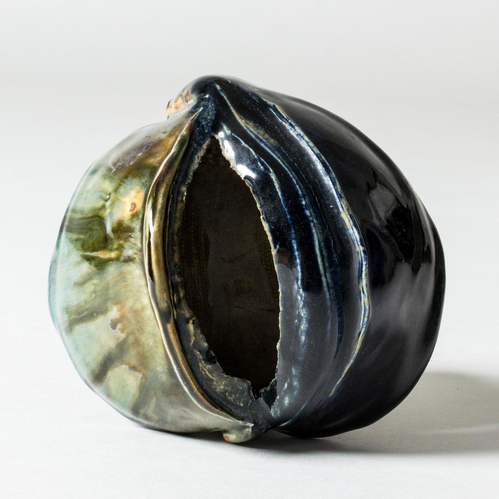 Uniek mid-century steengoed sculptuur van Bengt Berglund, Gustavsberg, jaren 1960 photo Kunst