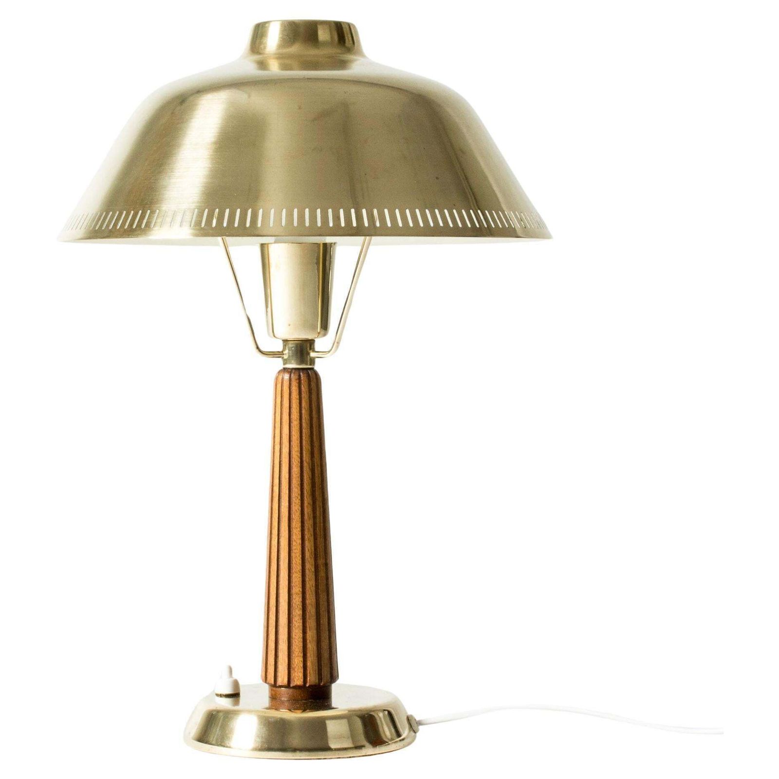 Scandinavian Modern tafellamp, Hans Bergström, Asea, Sweden, jaren 1950