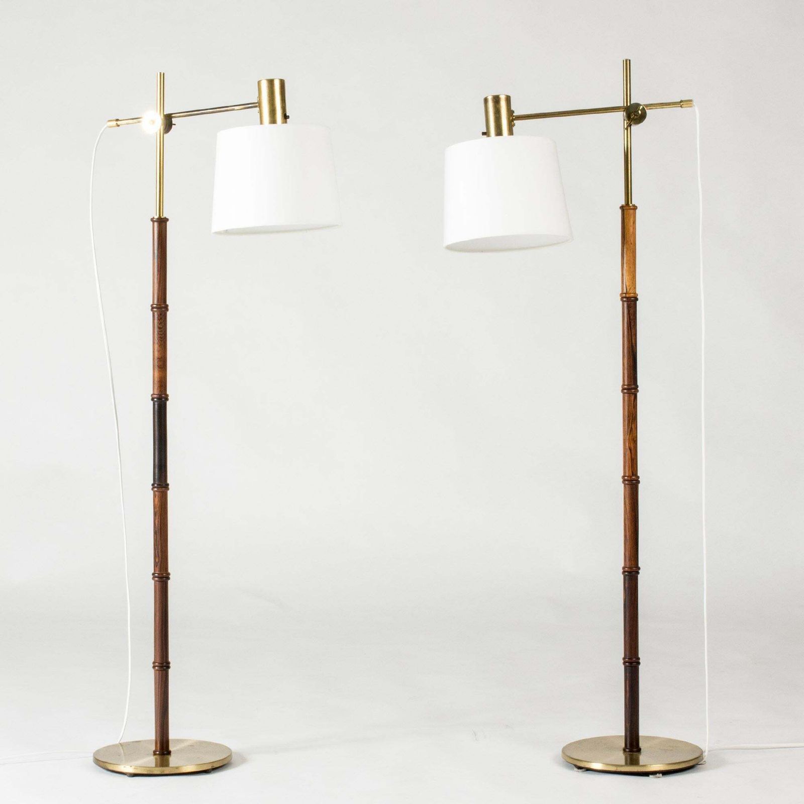 Lampadaires mid-century modern Falkenbergs Belysning, Suède, années 1960 photo furniture
