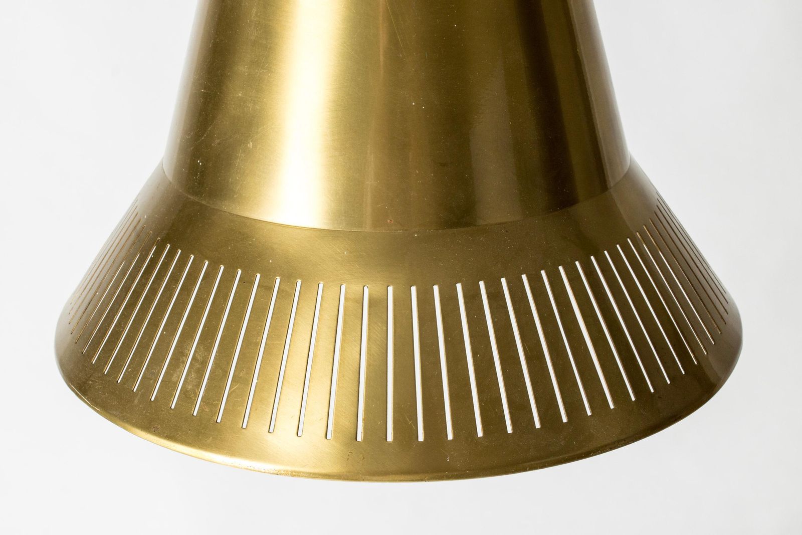 Mid-century Scandinavian hanglamp van Hans Bergström, Zweden, jaren 1950 photo Verlichting