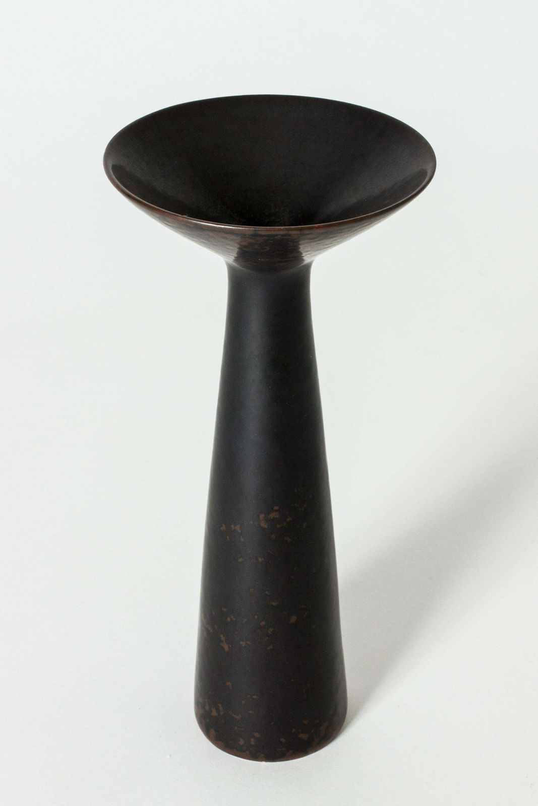 Vase en grès par Carl-Harry Stålhane, Rörstrand, Suède, années 1950 photo furniture