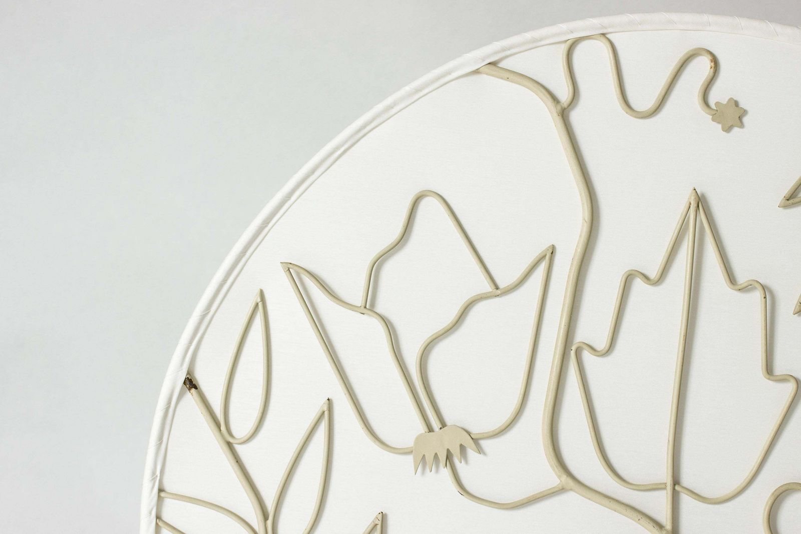 Plafonnier mid-century par Hans Bergström, Suède, années 1940 photo furniture