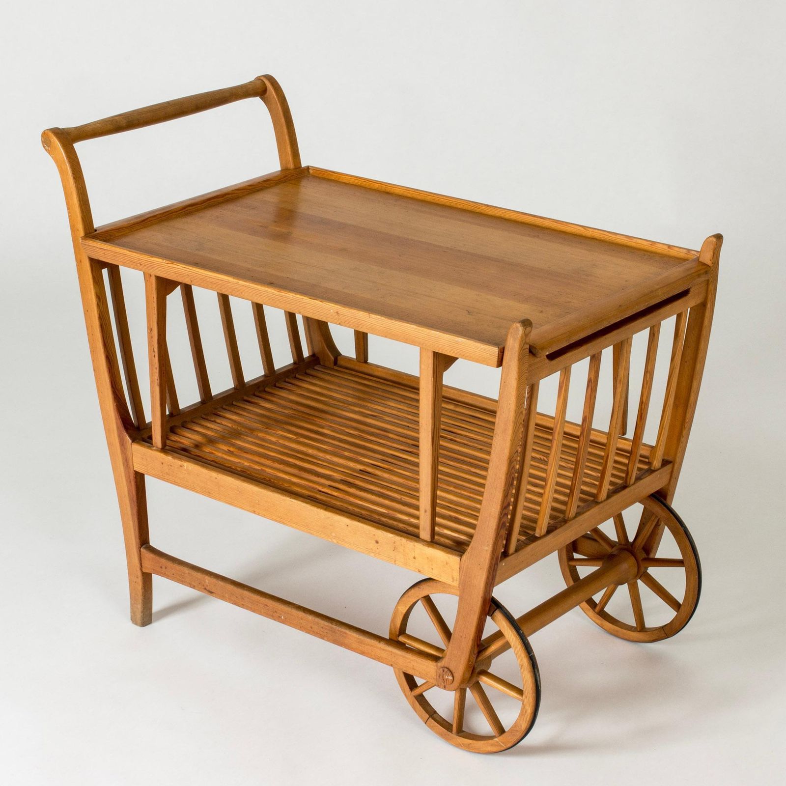 Chariot de service mid-century « Party Cart » par Carl Malmsten, Suède, années 1940 photo for sale