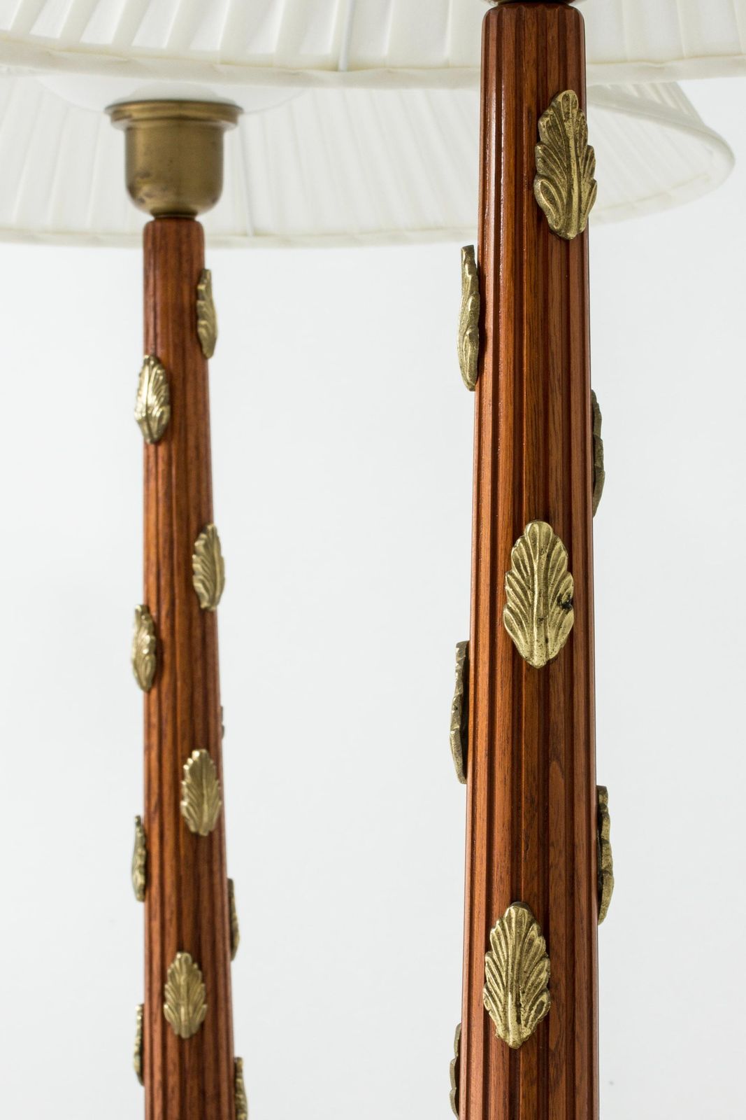 Lampes de table modernistes rares par Hans Bergström, Ateljé Lyktan, Suède, années 1950 photo 16289.0