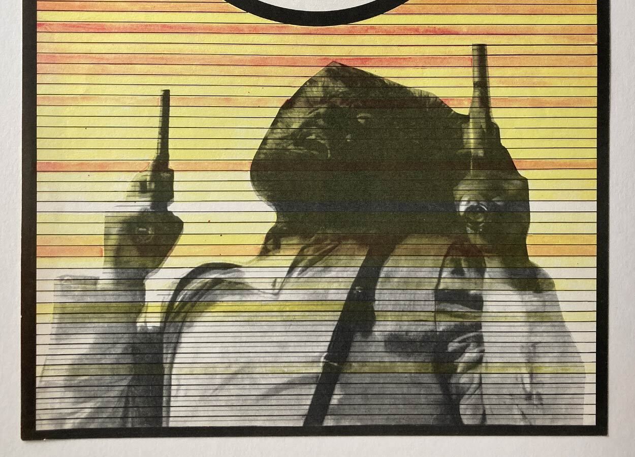 Affiche de cinéma, White Sun Of The Desert, Jaroslav Fišer, 1971, design tchèque vintage photo for sale