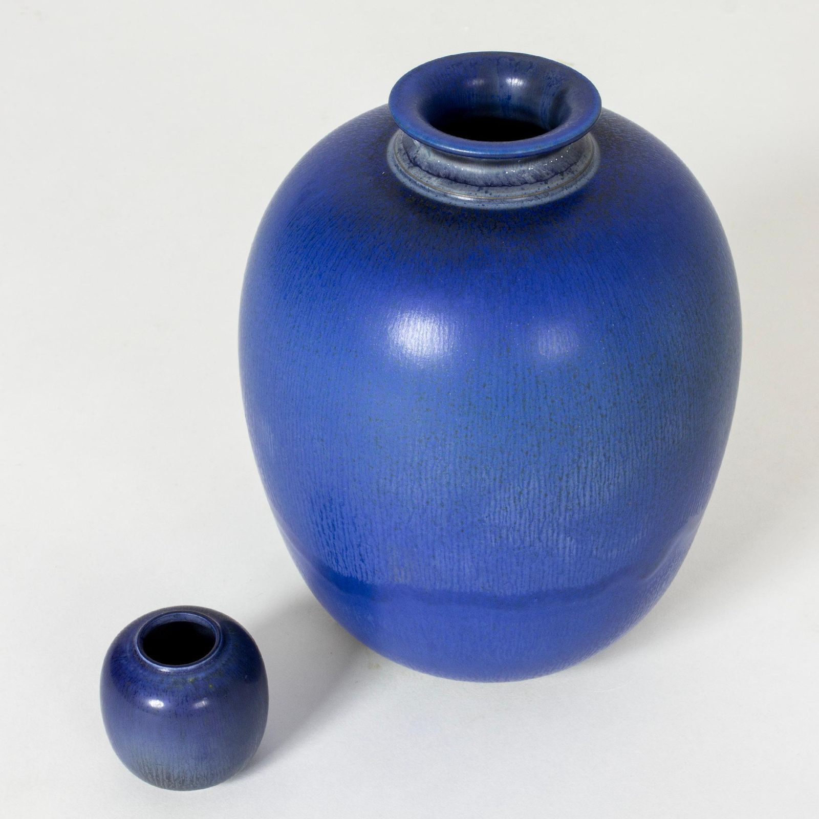 Vase en grès mid-century par Berndt Friberg, Gustavsberg, Suède, 1944-1947 photo for sale