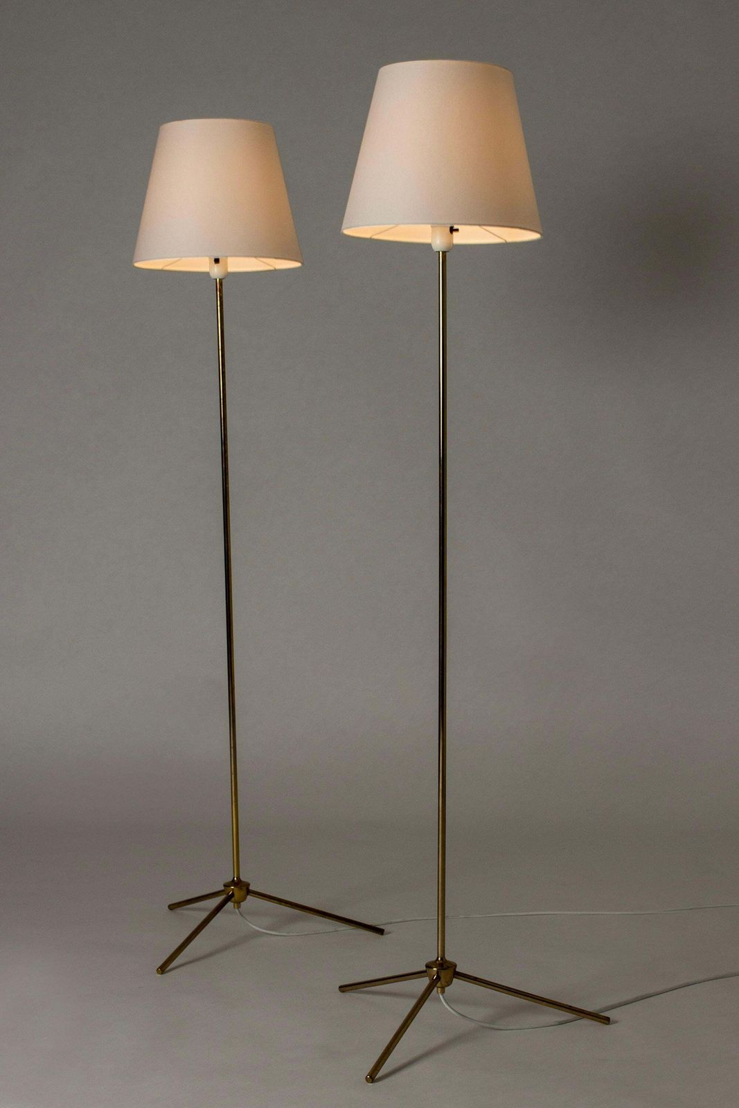 Lampadaires mid-century Bergboms, Suède, années 1950 photo buy
