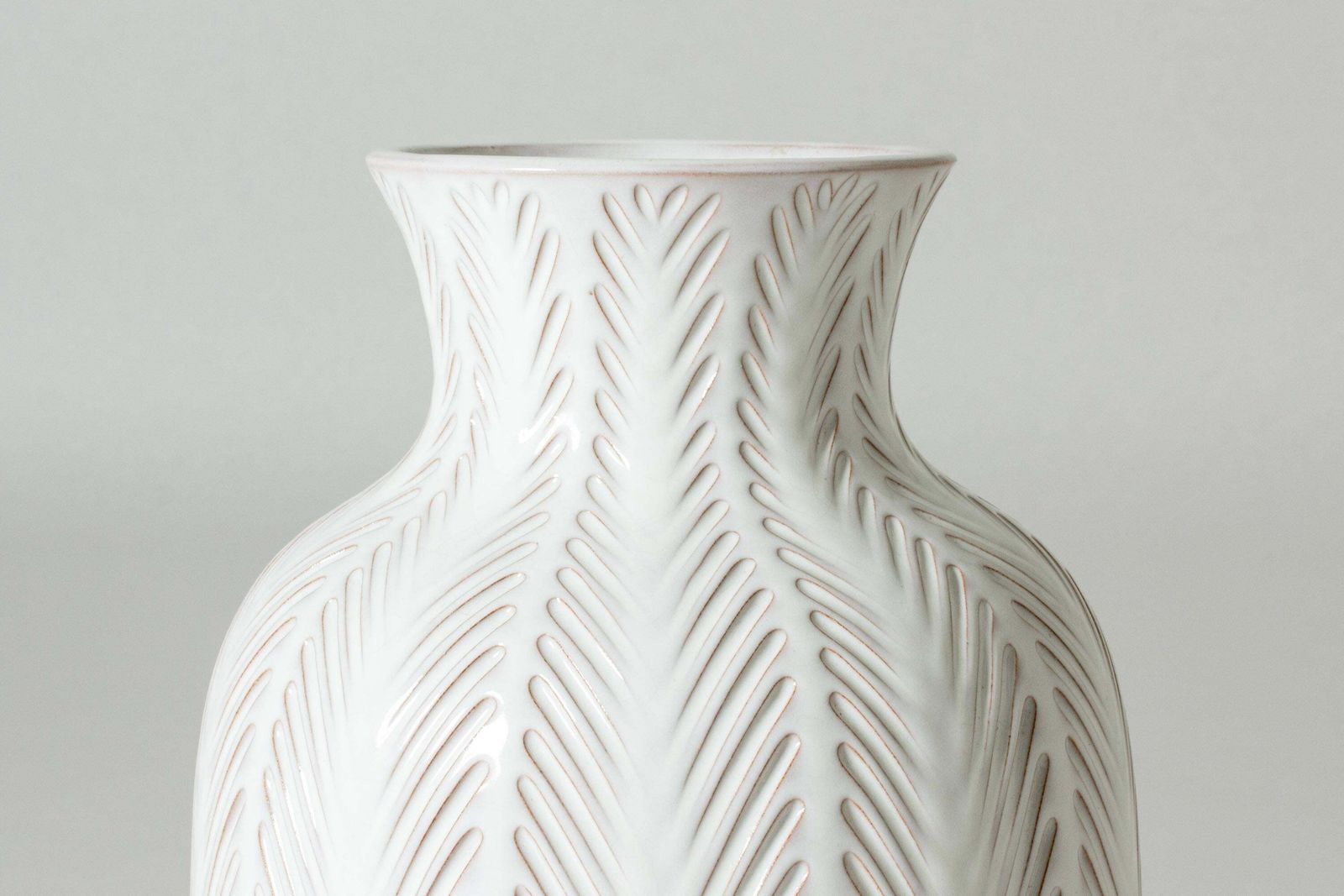 Stoneware vloervaas van Anna-Lisa Thomson voor Upsala Ekeby, Zweden, jaren 1940 photo for sale