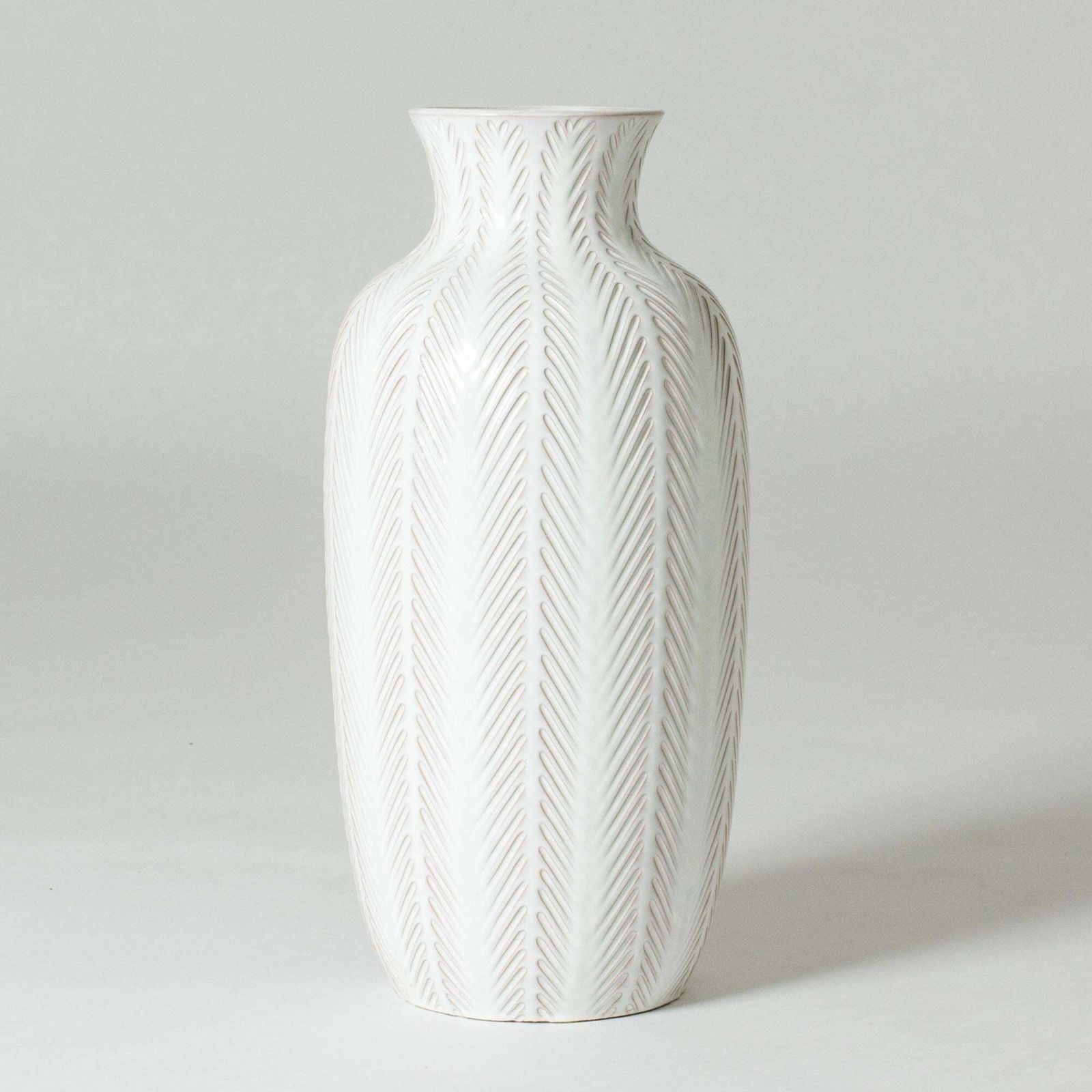 Stoneware vloervaas van Anna-Lisa Thomson voor Upsala Ekeby, Zweden, jaren 1940 photo Woonaccessoires