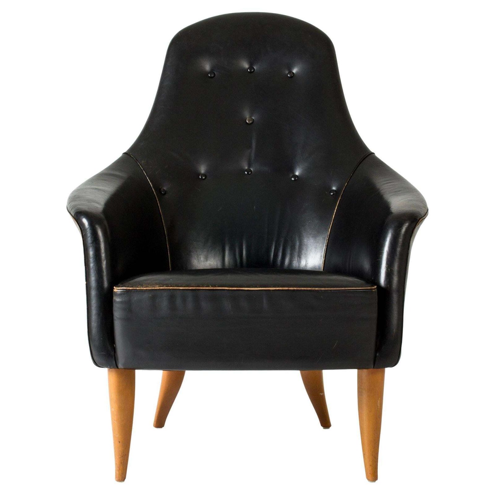 Fauteuil scandinave mid-century « Adam », Kerstin Hörlin Holmquist, années 1950