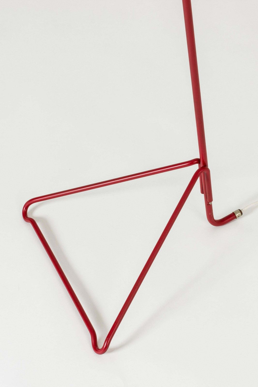 Lampadaire scandinave moderne vintage en laiton, Asea, Suède, années 1950 photo furniture