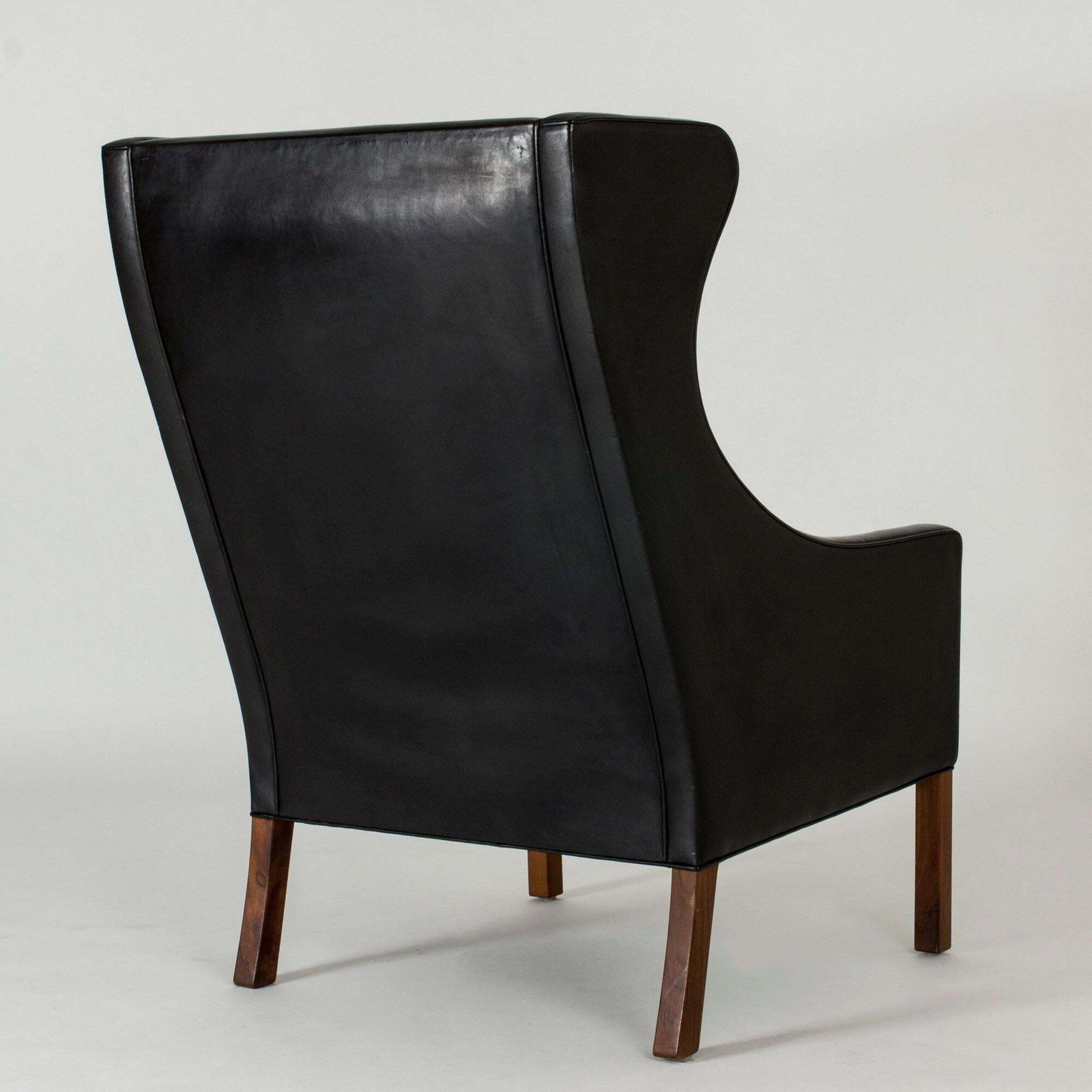 Fauteuil « 2204 » avec ottoman, par Børge Mogensen, années 1960 photo 5893.0