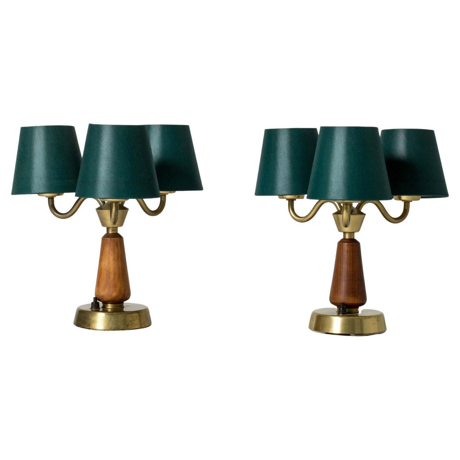Mid-century Scandinavian tafellampen van Asea, Zweden, ca. jaren 1950