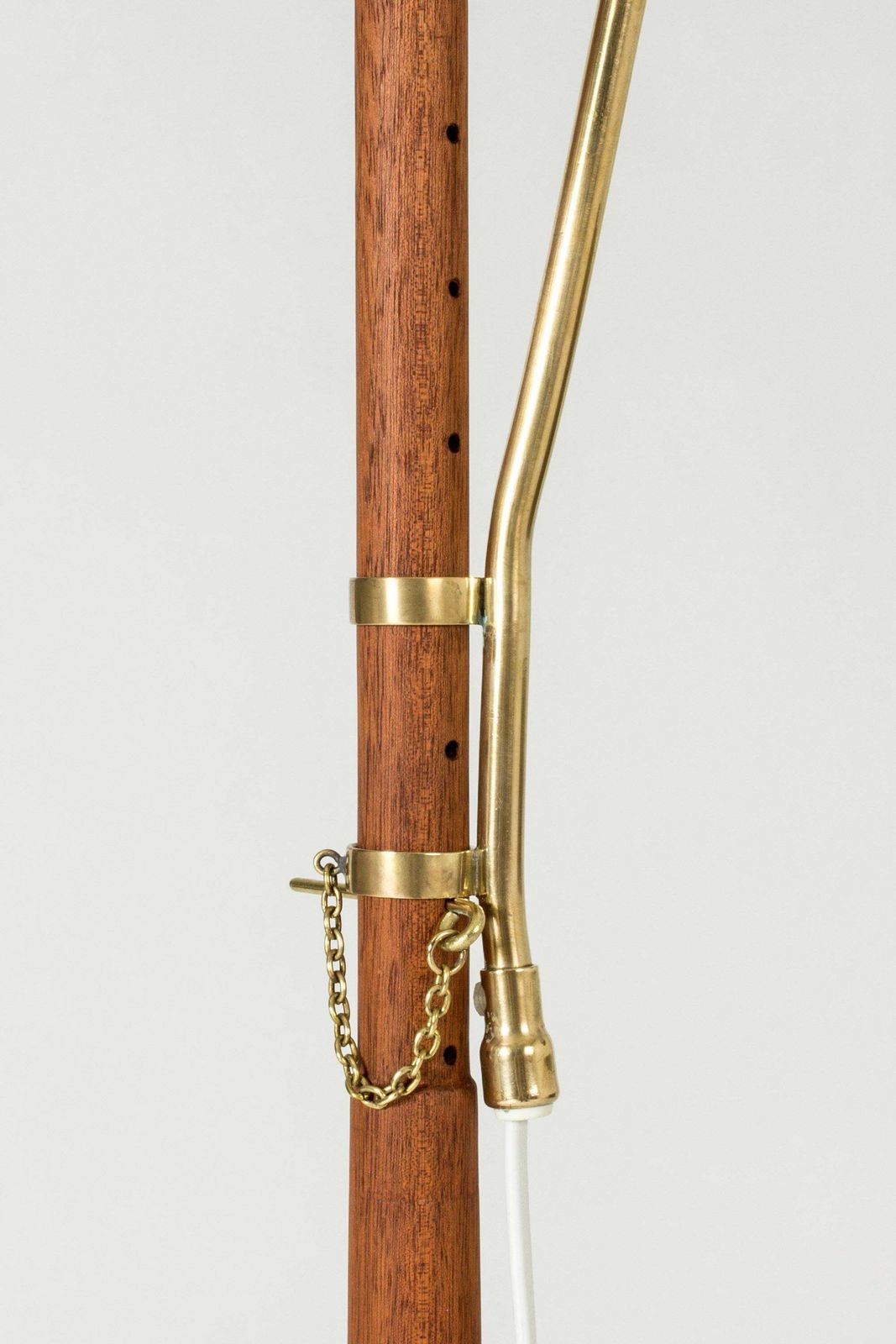Scandinavian Vintage Floor Lamp By Hans Bergström, Ateljé Lyktan, Sweden, 1950s photo 4582.0