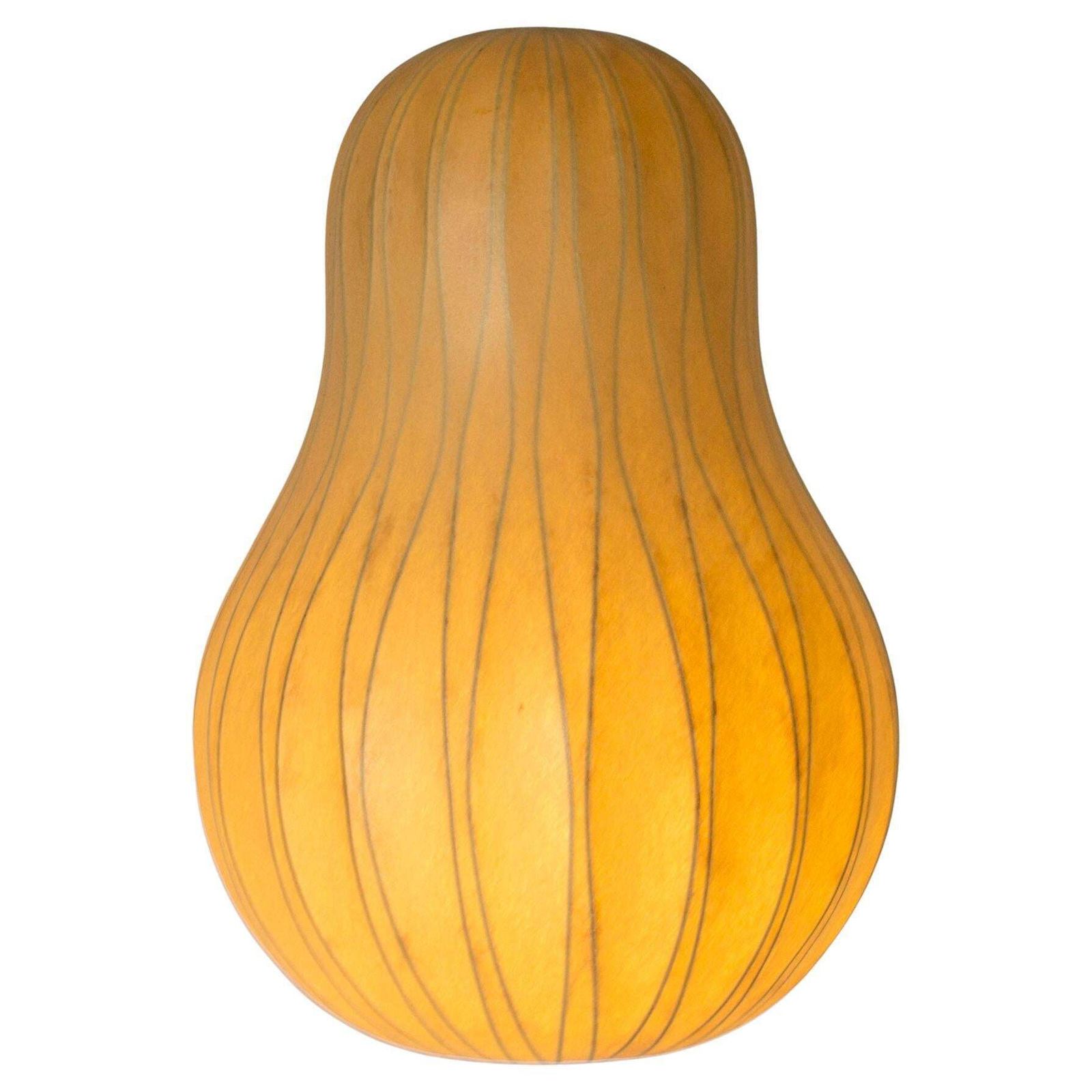 Mid Century Scandinavian Resin Cocoon Lamp By Hans Bergström, Sweden, 1950s
