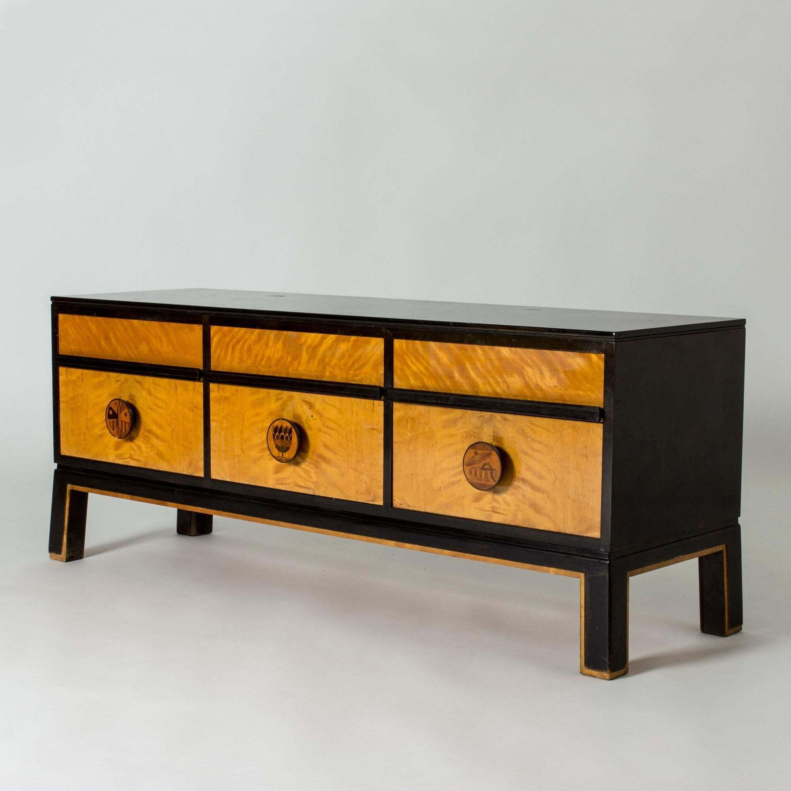 Buffet scandinave moderne par Otto Schulz, Suède, années 1930 photo furniture