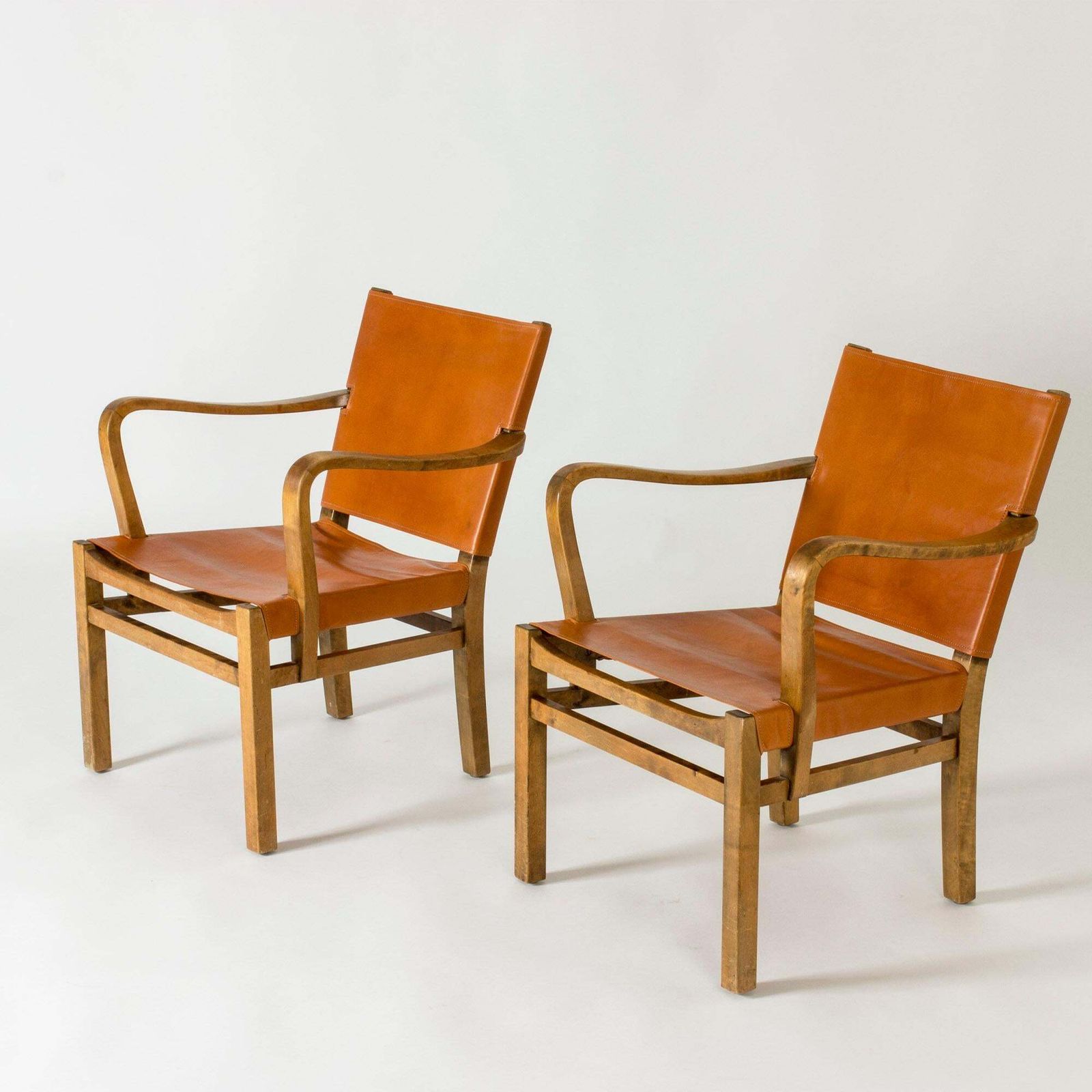 Scandinavian Modern fauteuils van Elias Svedberg, Zweden, jaren 1930 photo furniture