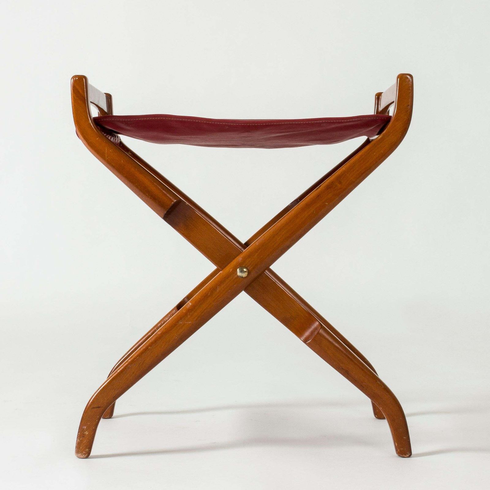 Tabourets scandinaves modernes par David Rosén, NK, Suède, années 1950 photo for sale