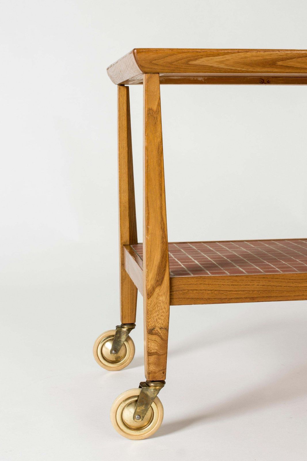 Mid-Century serveerwagen van Otto Schulz, Boet, Zweden, ca. jaren 1950 photo vinterior