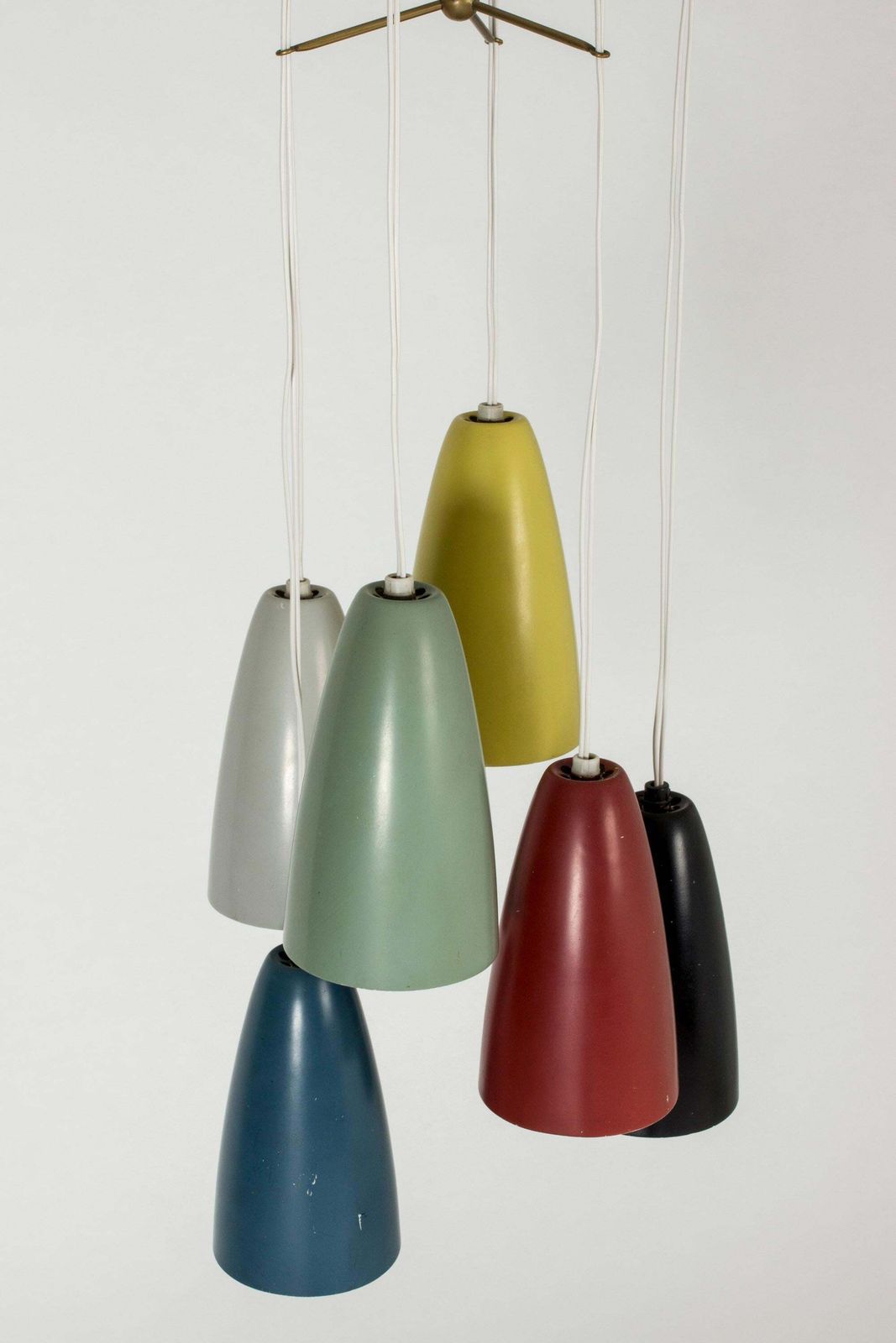 Midcentury Ceiling Light By Hans Bergström, Swedish Design, 1950s photo furniture