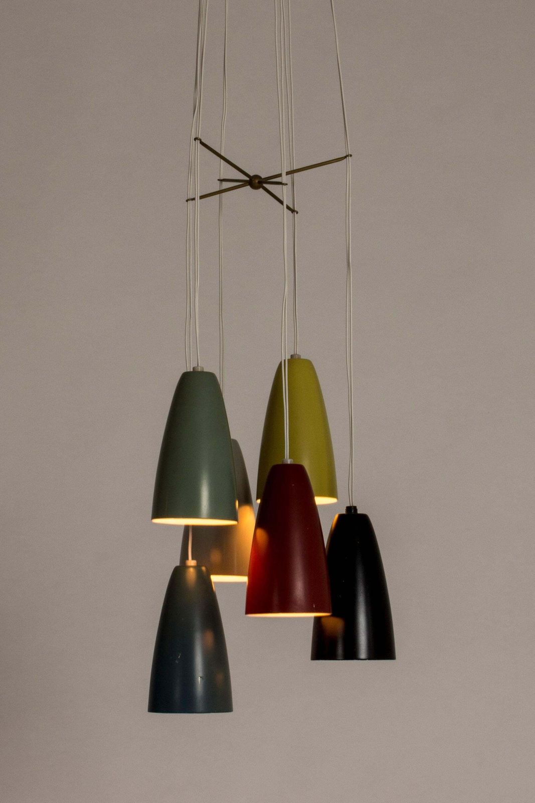 Midcentury Ceiling Light By Hans Bergström, Swedish Design, 1950s photo buy