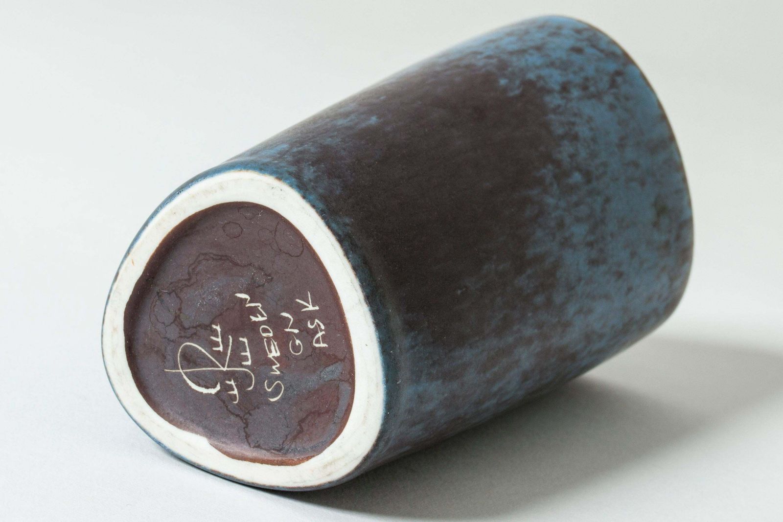 Stoneware Vase By Gunnar Nylund, Rörstrand, Sweden, 1940s photo vinterior