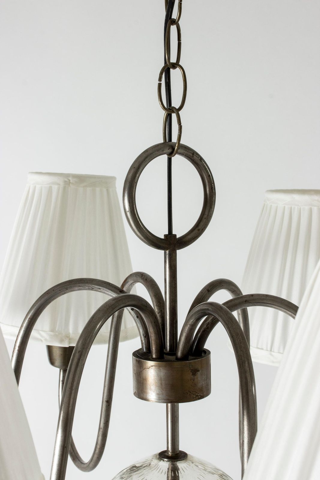 Lustre Hans Bergström pour Ateljé Lyktan, Suède, années 1940 photo 5975.0