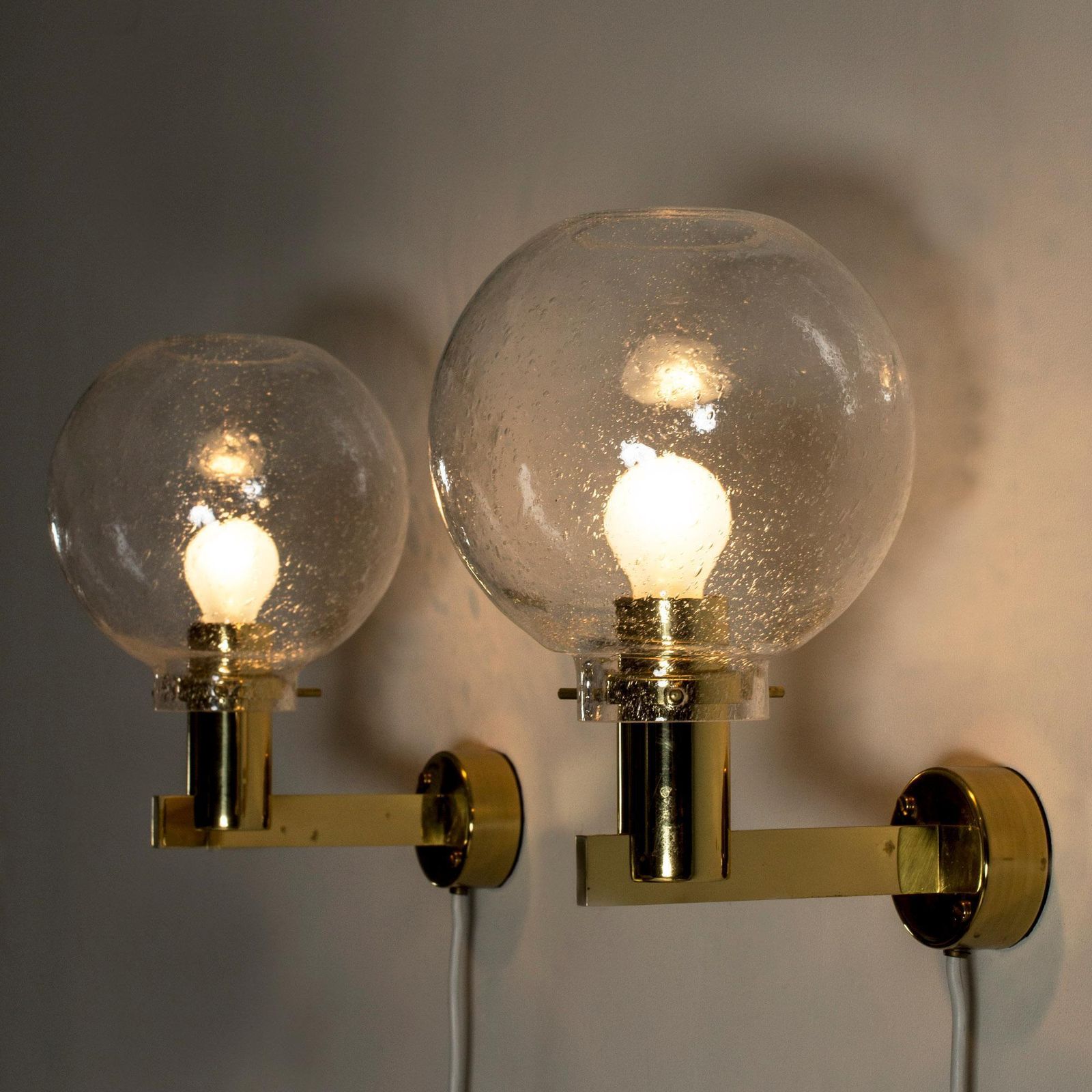 Paar wandlampen van Hans-Agne Jakobsson, Zweden, jaren 1960 photo furniture