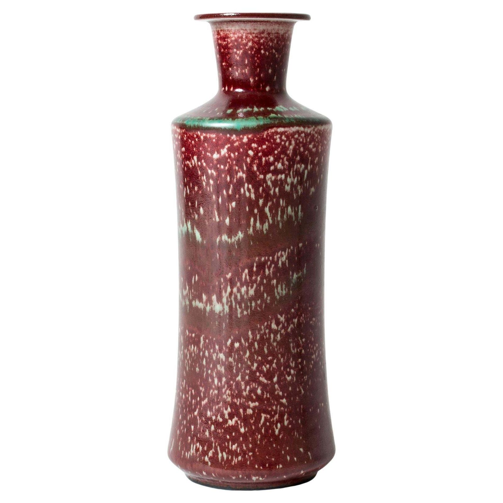 Stoneware Vase By Berndt Friberg, Gustavsberg, Sweden, 1961