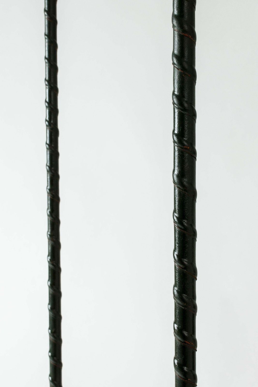 Scandinavian Modern vloerlampen van Bergboms, messing en leer, Zweden photo 11132.0