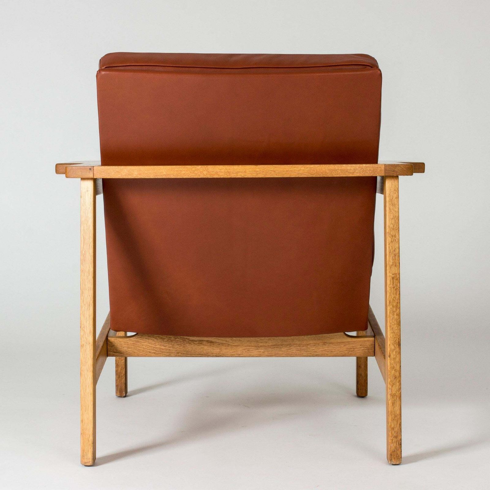 Paire de fauteuils Carl Axel Acking pour Nordiska Kompaniet, Suède, années 1950 photo vintage