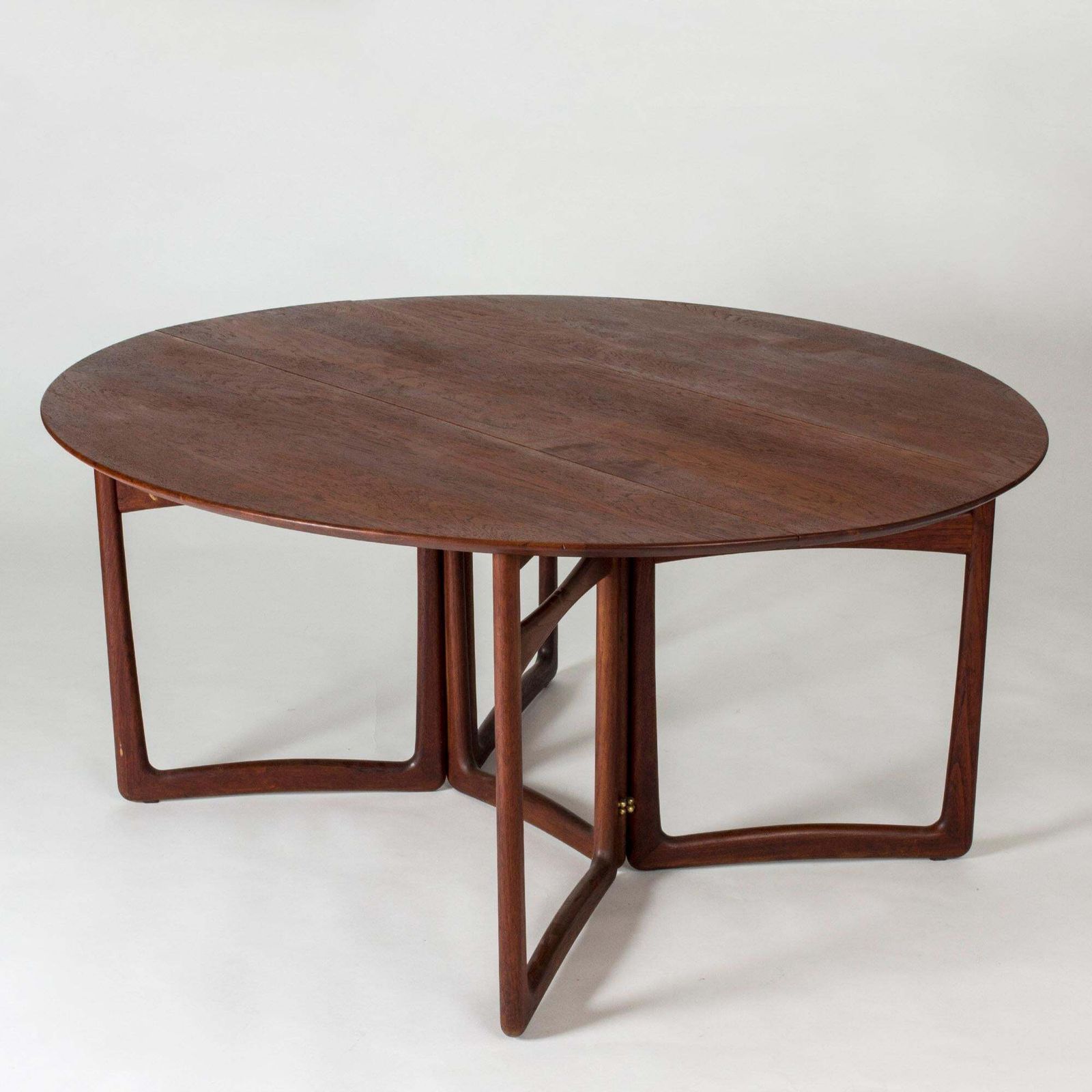 Teakhouten Eettafel Van Peter Hvidt En Orla Møllgaard Voor France & Son, Denmark photo for sale