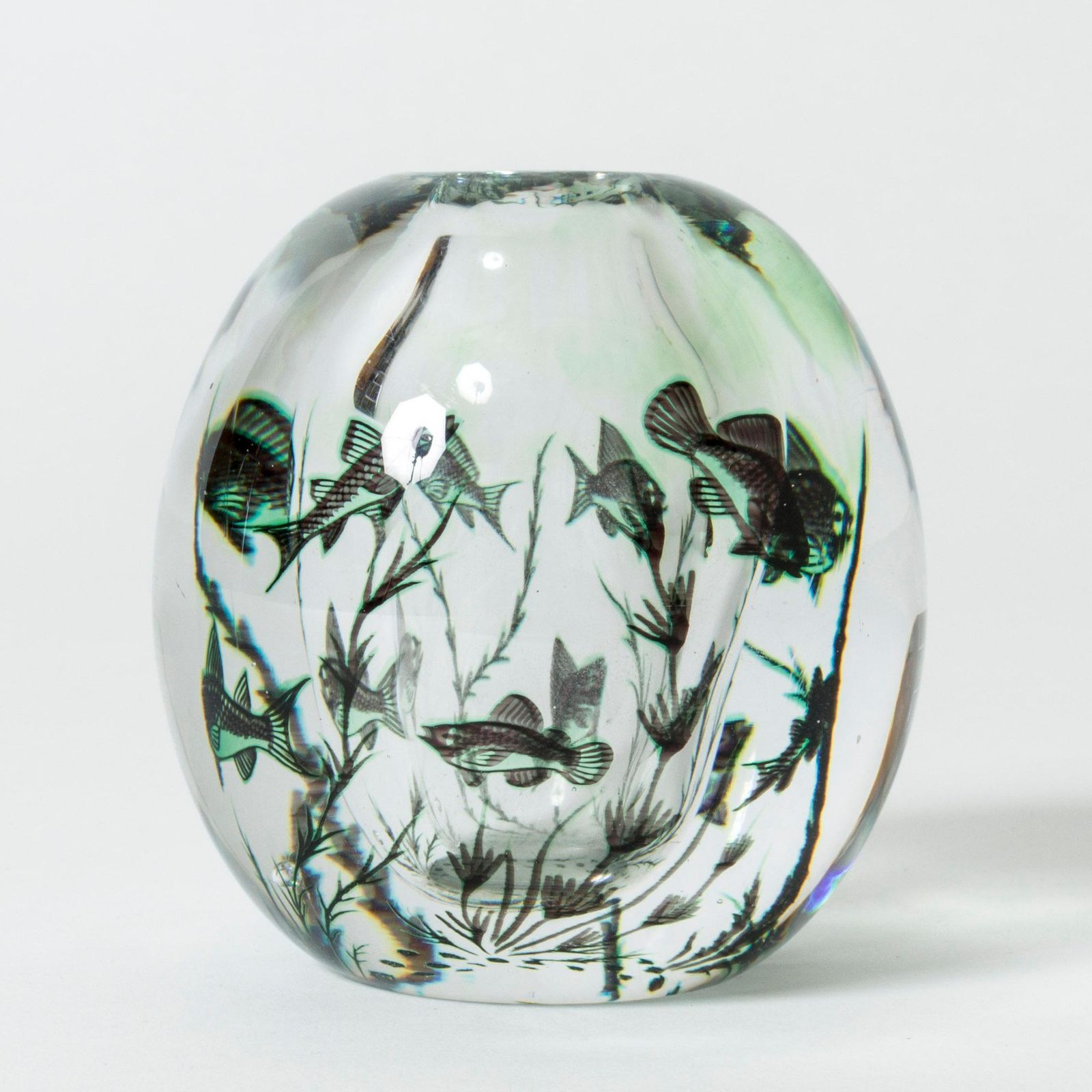 Vase Graal par Edward Hald pour Orrefors, Suède, 1953 photo for sale
