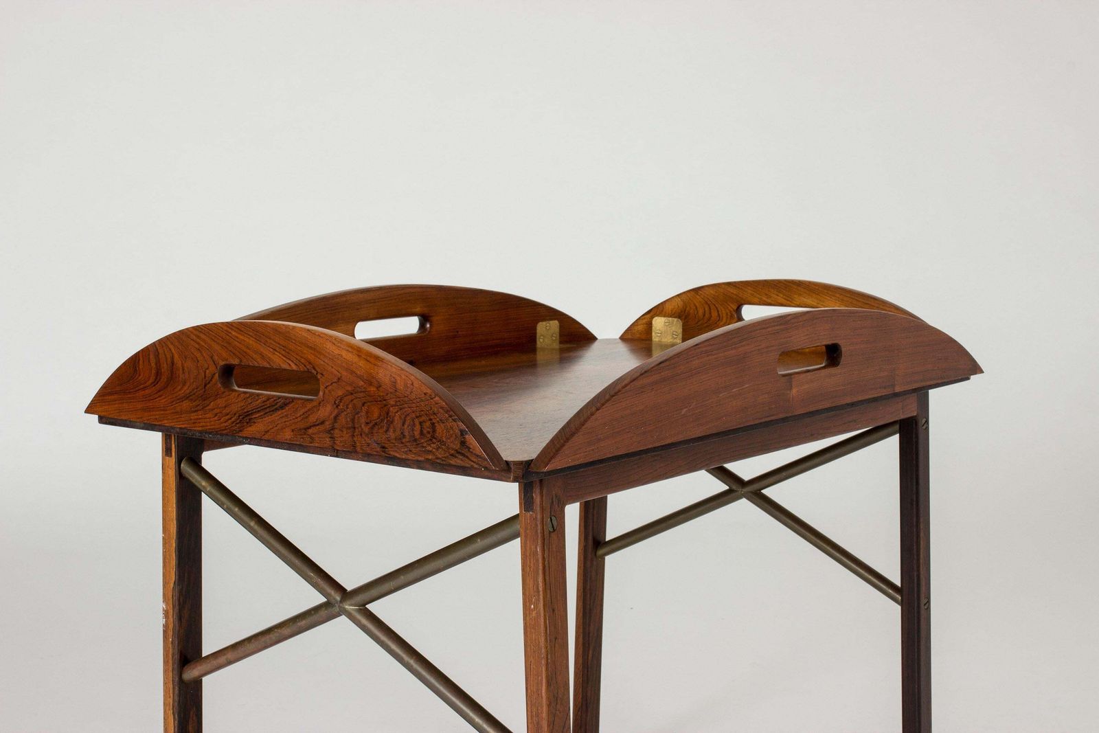 Palissander salontafel van Svend Langkilde, Danish Modern, ca. jaren 1950 photo vintage