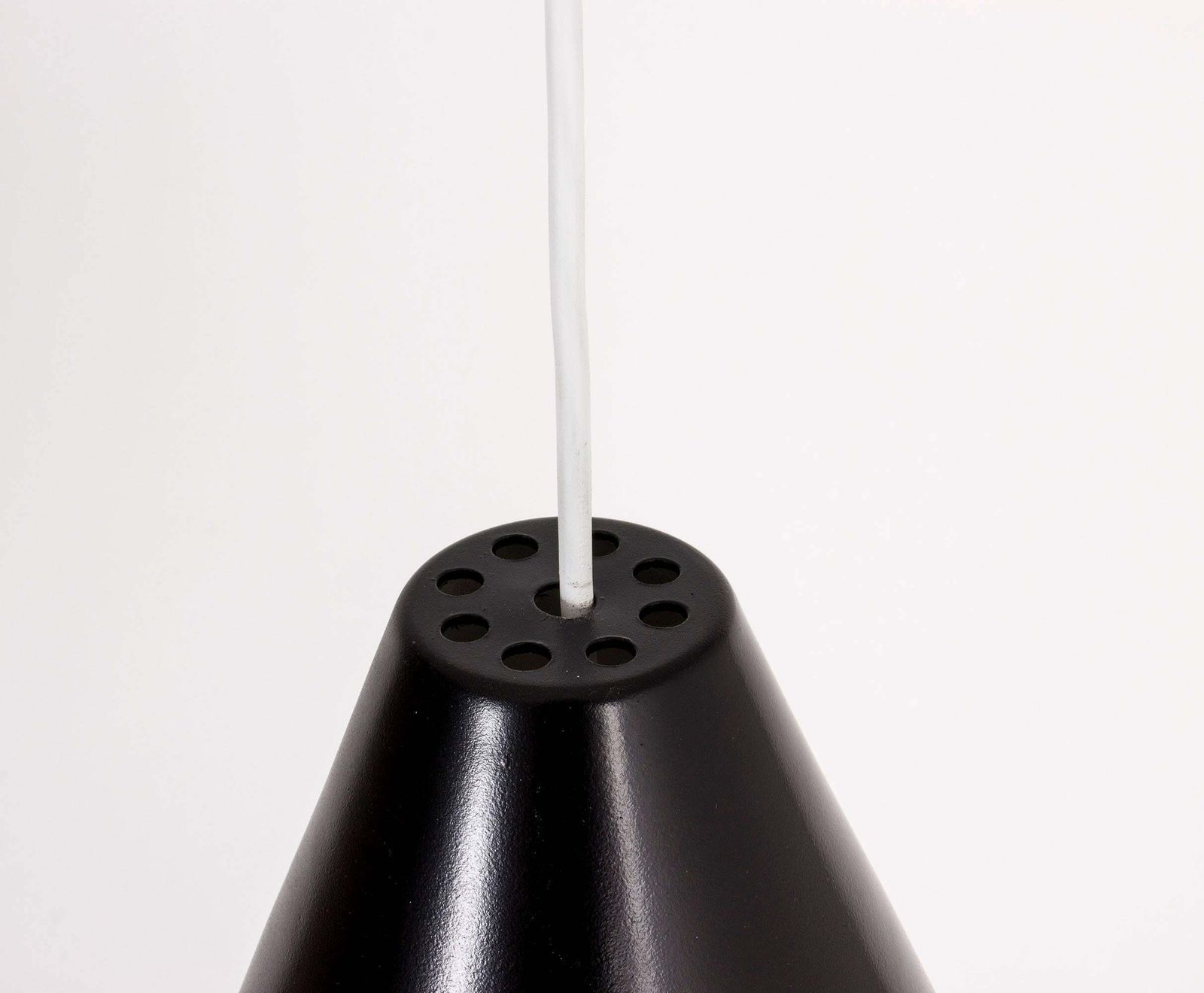 Scandinavian Modern Metal Ceiling Lamp By Alf Svensson, Sweden, 1950s photo for sale