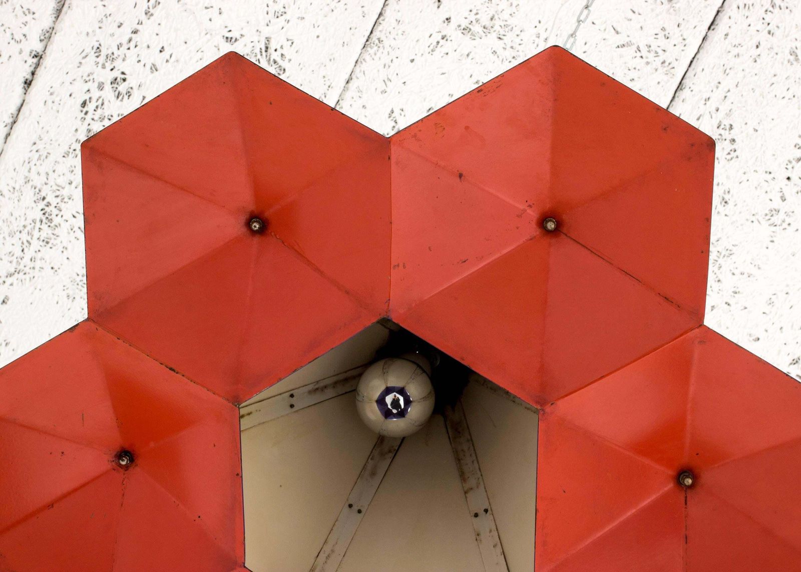 Metal Pendant Lamp In The Style Of Simon Henningsen photo buy