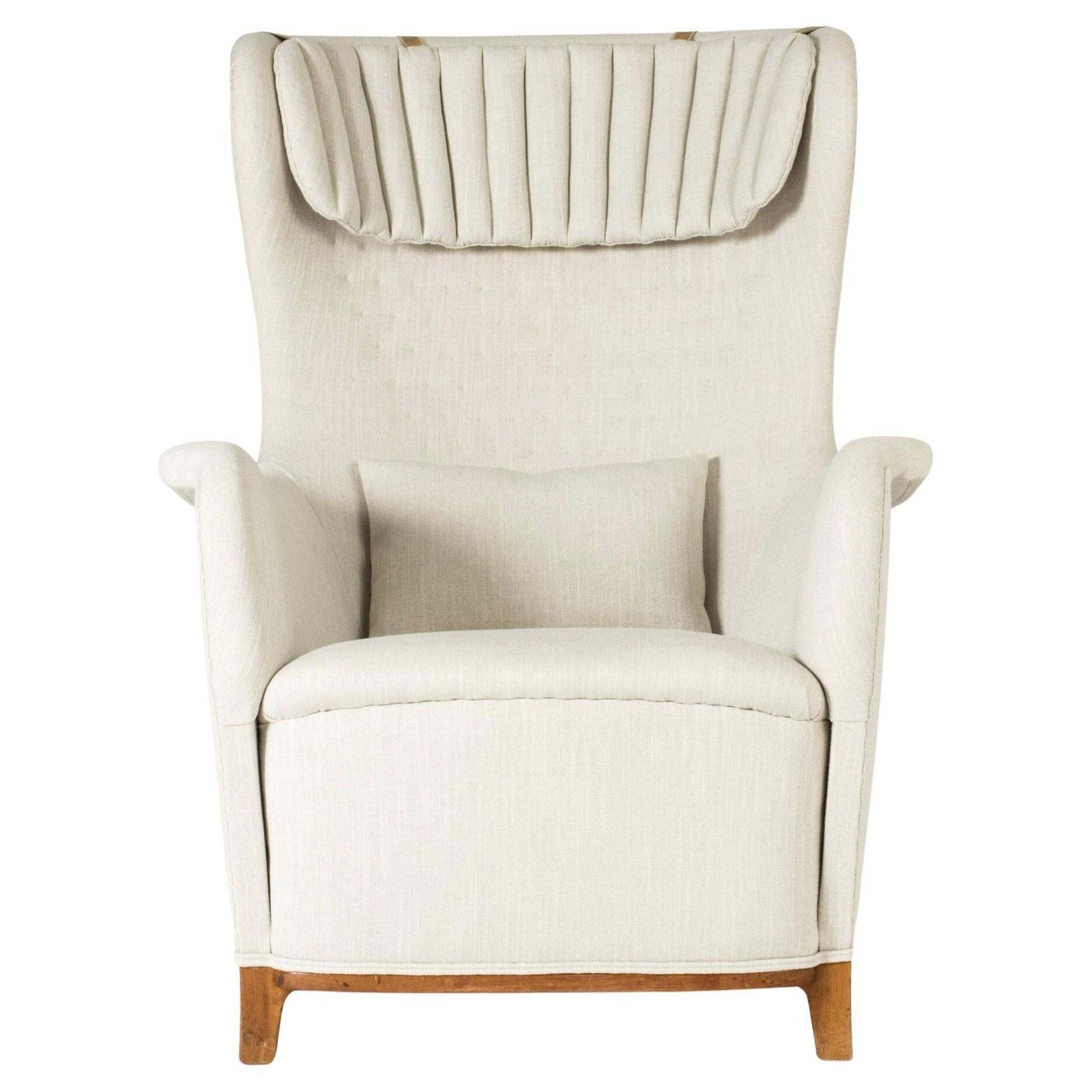 Scandinavische mid-century loungestoel, Carl Axel Acking, Zweden, jaren 1940