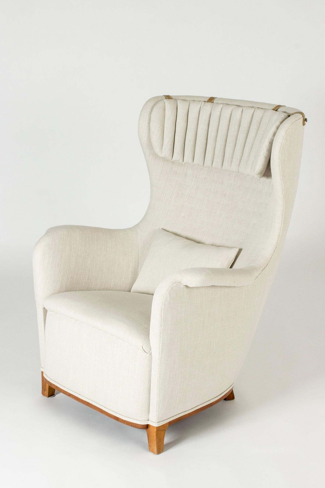 Scandinavian Midcentury Lounge Chair, Carl Axel Acking, Sweden, 1940s photo 16371.0