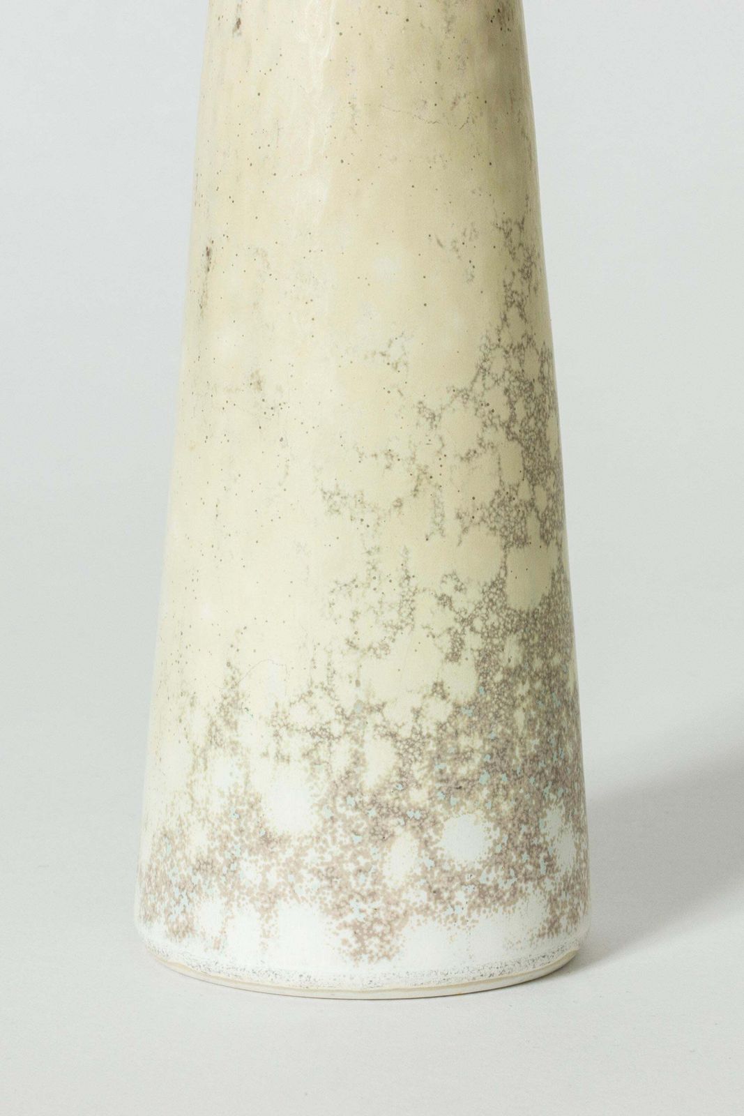 Scandinavian Modern Stoneware Vase, Carl Harry Stålhane, Rörstrand, Sweden, 1950 photo for sale