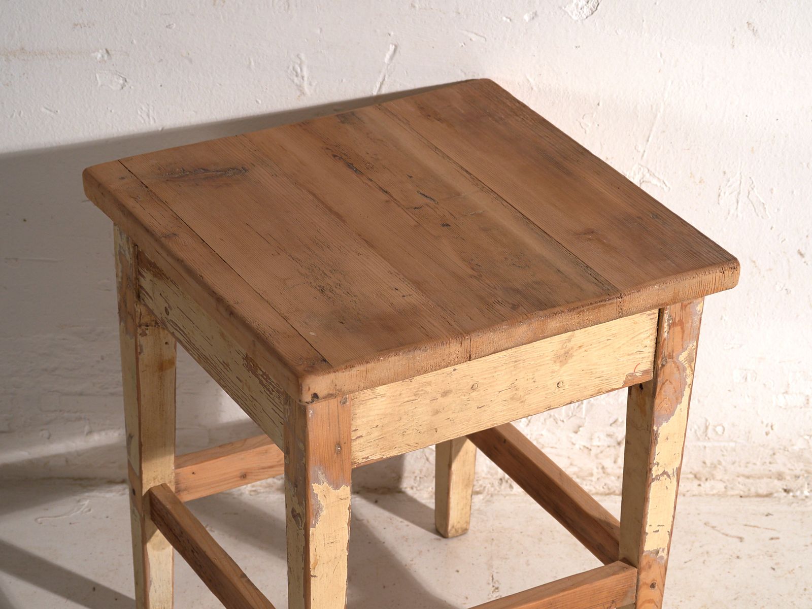 Antique Bedside Tables In Pine Wood – Central Europe, Circa 1940 #7 photo vinterior