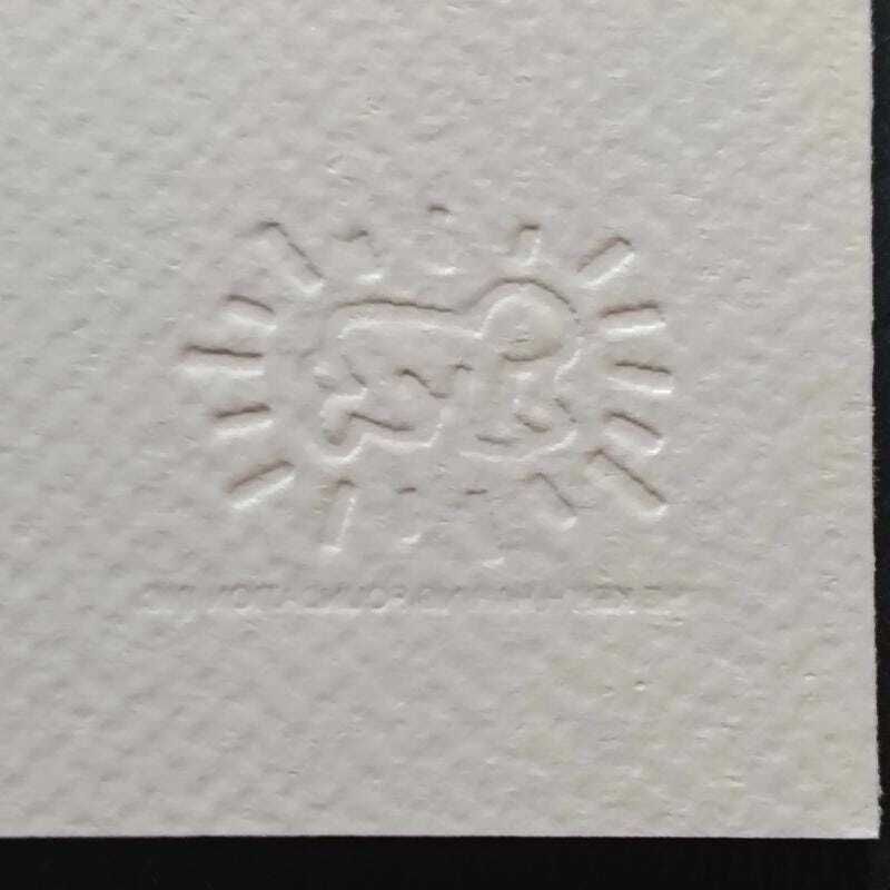 Keith Haring Limited Edition Lithograph uit de jaren 1990, genummerd in potlood. photo 376.0