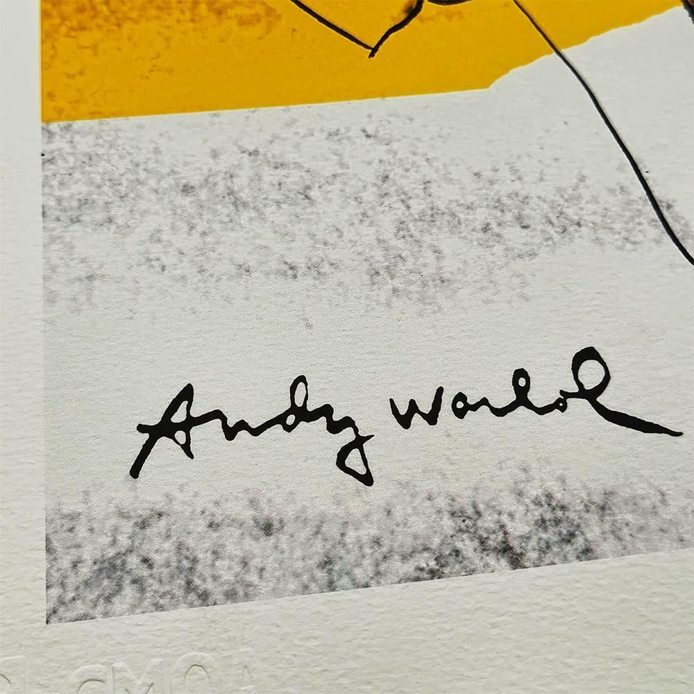 1980s Andy Warhol "Skull" Limited Edition Lithograph By Cmoa 50 X 50 Cm photo for sale